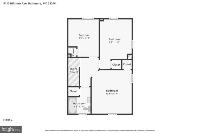 5110 HILLBURN AVE, Baltimore, MD 21206