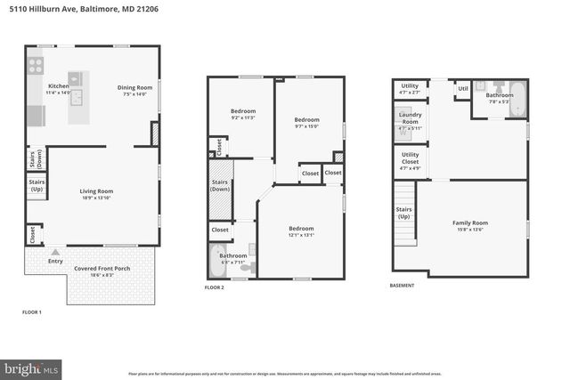 5110 HILLBURN AVE, Baltimore, MD 21206