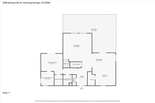 2489 Spring Oak, Running Springs, CA 92382