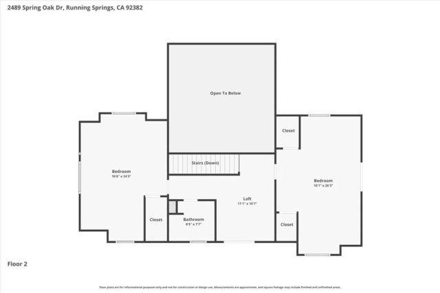 2489 Spring Oak, Running Springs, CA 92382
