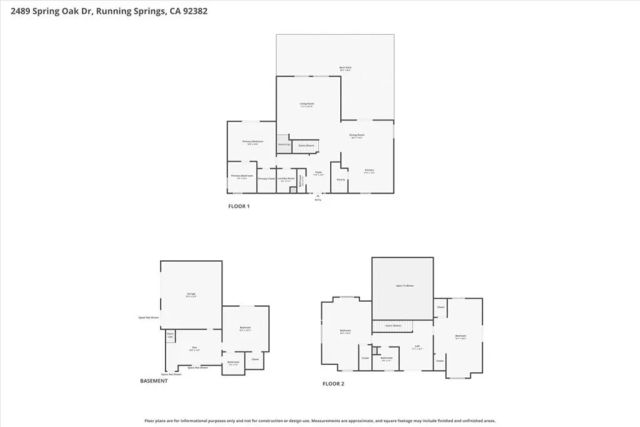 2489 Spring Oak, Running Springs, CA 92382