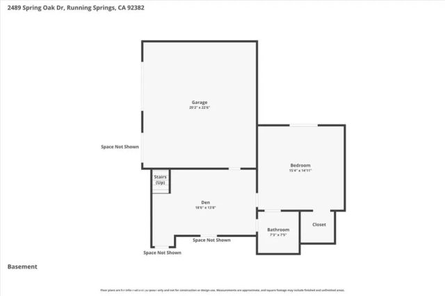 2489 Spring Oak, Running Springs, CA 92382