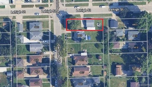 Vacant Gertrude Street, Dearborn Heights, MI 48125
