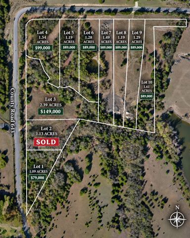 Lot 3 CR 643, Nevada, TX 75173