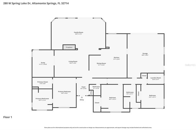 280 W SPRING LAKE DRIVE, Altamonte Springs, FL 32714