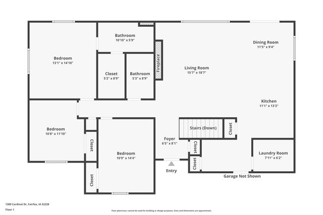 1389 Cardinal Dr, Fairfax, IA 52228