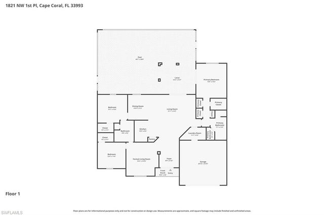 1821 NW 1st PL, Cape Coral, FL 33993