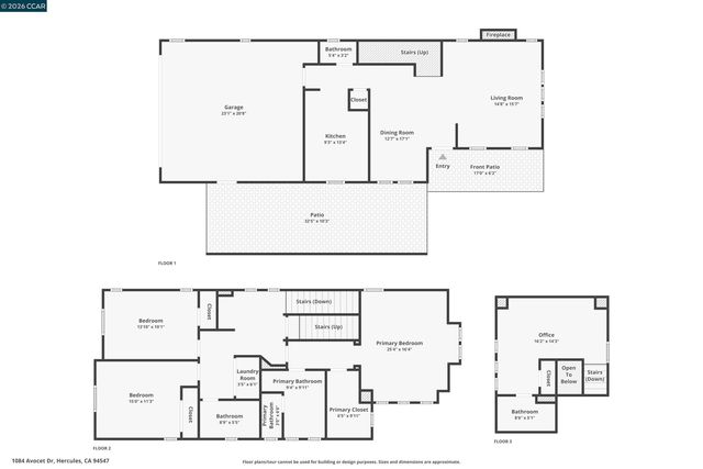 1084 Avocet Dr, Hercules, CA 94547