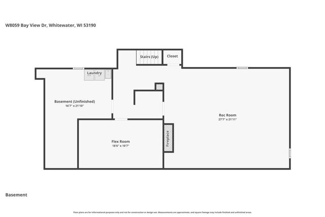 W8059 Bay View DRIVE, Whitewater, WI 53190