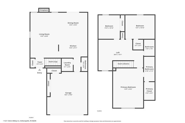 11537 Glenn Abbey Lane, Indianapolis, IN 46235