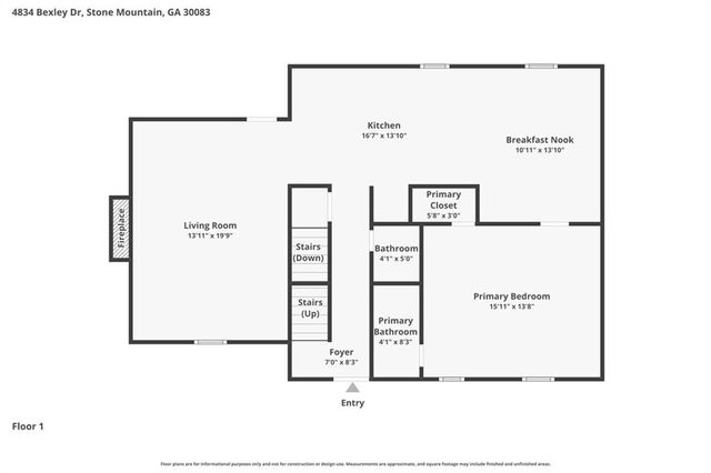 4834 Bexley Drive, Stone Mountain, GA 30083