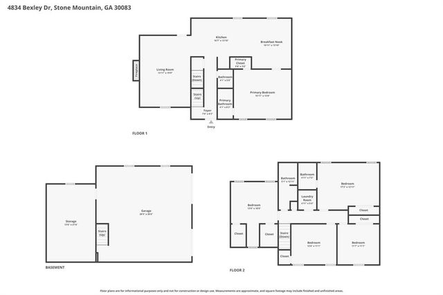 4834 Bexley Drive, Stone Mountain, GA 30083