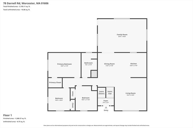 78 Darnell Rd, Worcester, MA 01606