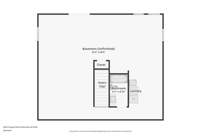 9353 S Chapel Hill Road, Heltonville, IN 47436