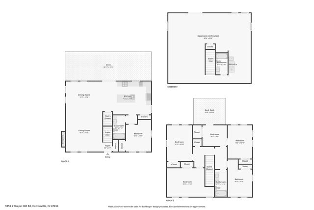 9353 S Chapel Hill Road, Heltonville, IN 47436