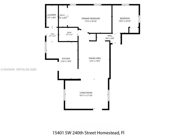 15401 SW 240th St, Homestead, FL 33032