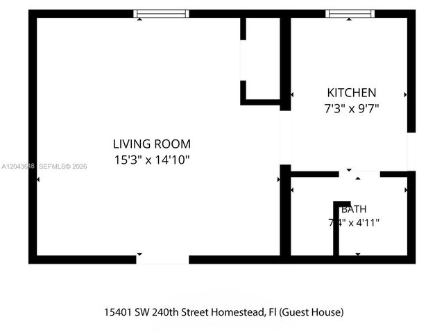 15401 SW 240th St, Homestead, FL 33032