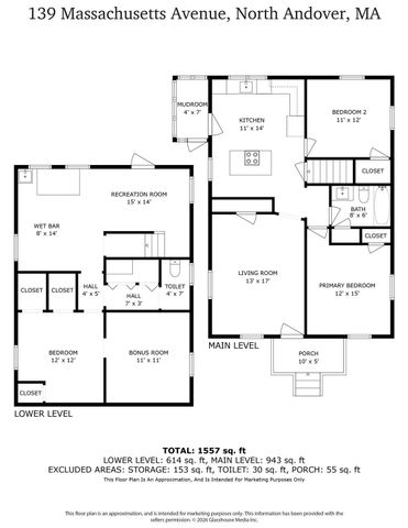 139 Massachusetts Ave, North Andover, MA 01845