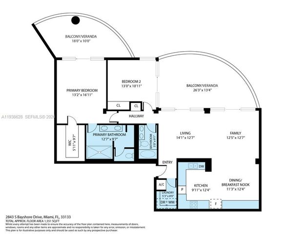 2843 S Bayshore Dr 6B, Miami, FL 33133