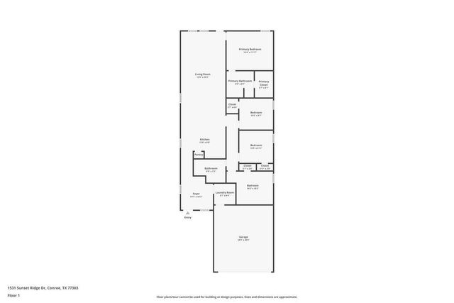 1531 Sunset Ridge Drive, Conroe, TX 77303