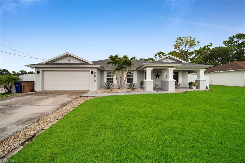 2812 Karen AVE N, LEHIGH ACRES, FL 33971 — exterior
