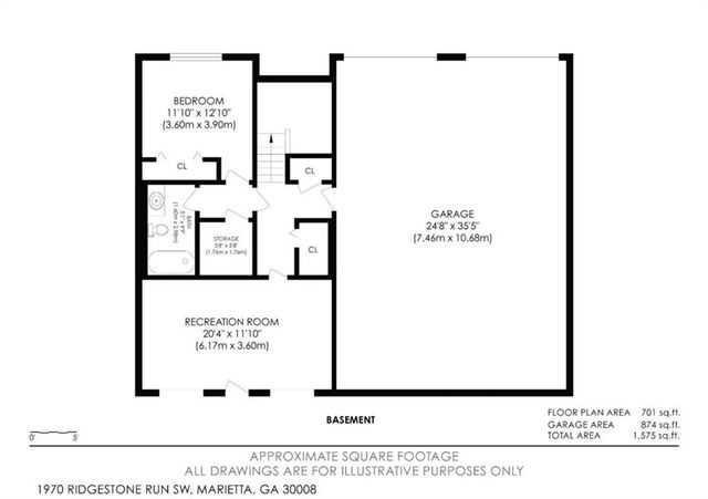 1970 Ridgestone Run, Marietta, GA 30008