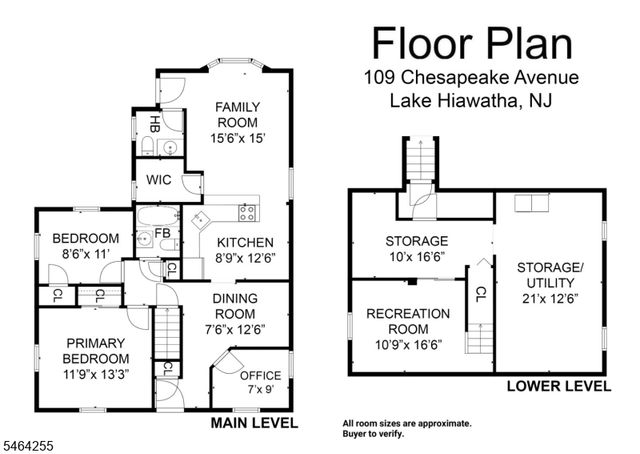 109 Chesapeake Ave, Parsippany-troy Hills Twp., NJ 07034
