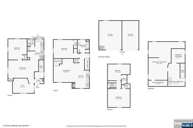 7 Laird Place, Cliffside Park, NJ 07010