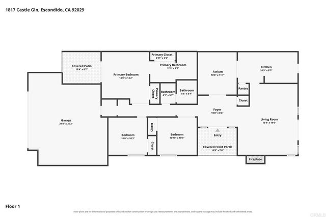 1817 Castle, Escondido, CA 92029