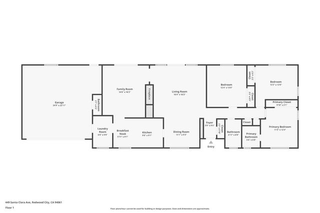 449 Santa Clara Avenue, Redwood City, CA 94061