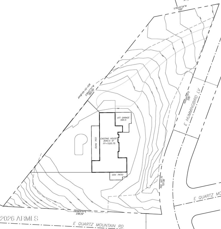 5849 E HUMMINGBIRD Lane 0, Paradise Valley, AZ 85253 — exterior