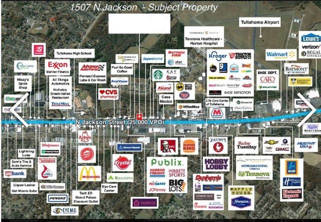 1507 N Jackson St, Tullahoma, TN 37388