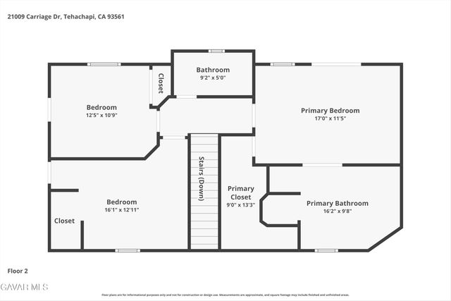 21009 Carriage Drive, Tehachapi, CA 93561