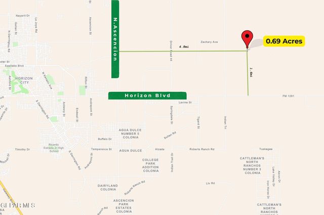 PN-244097 Labadie Road, Horizon City, TX 79928