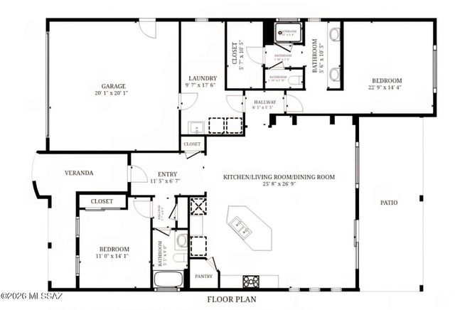 7100 W Cliff Spring Trail, Marana, AZ 85658