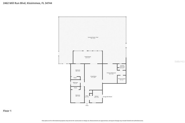 2462 MILL RUN BOULEVARD, Kissimmee, FL 34744