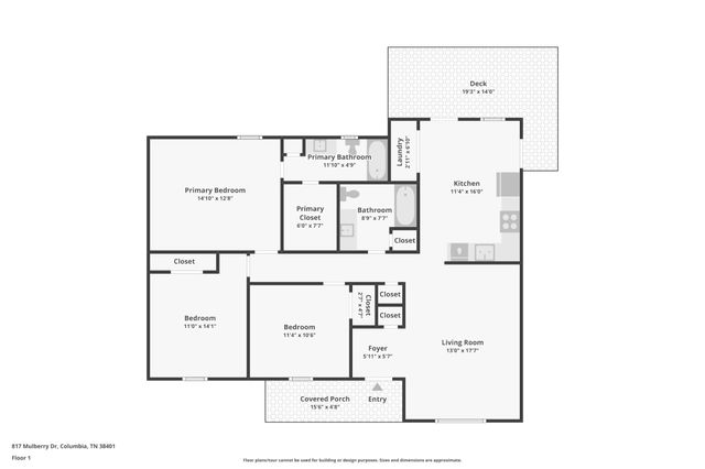 817 Mulberry Dr, Columbia, TN 38401