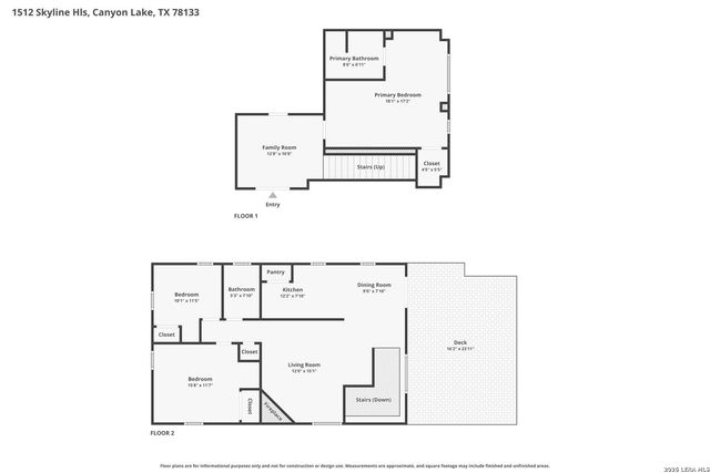 1512 Skyline, Canyon Lake, TX 78133