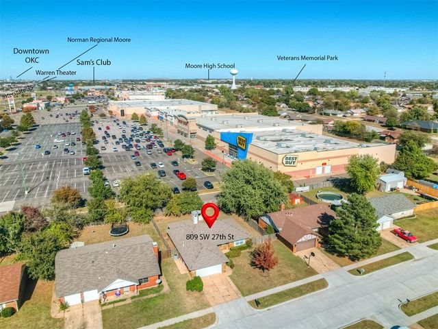 809 SW 27th Street, Moore, OK 73160