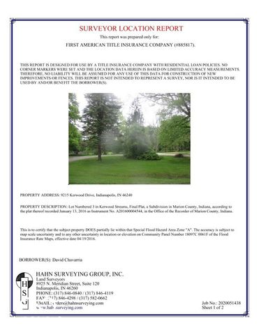 9215 Kerwood Drive, Indianapolis, IN 46240