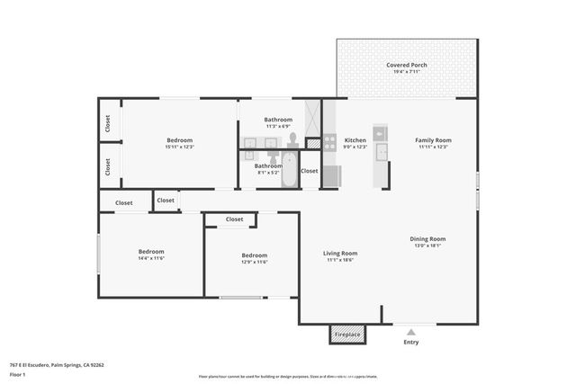 767 E El Escudero, Palm Springs, CA 92262