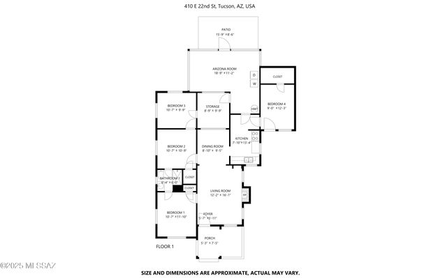 410 E 22nd Street, Tucson, AZ 85713