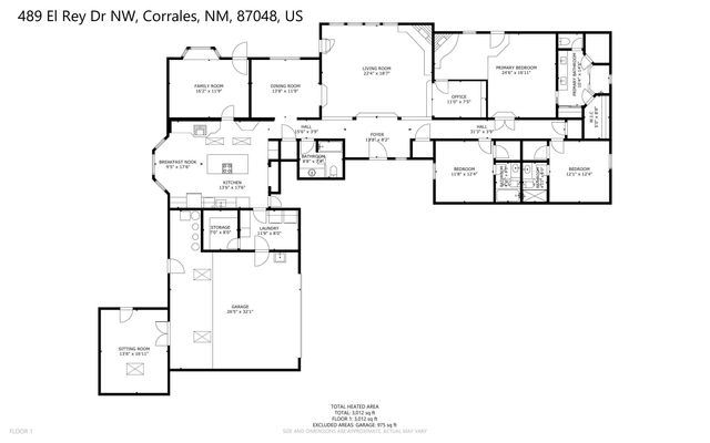 489 El Rey Drive, Corrales, NM 87048