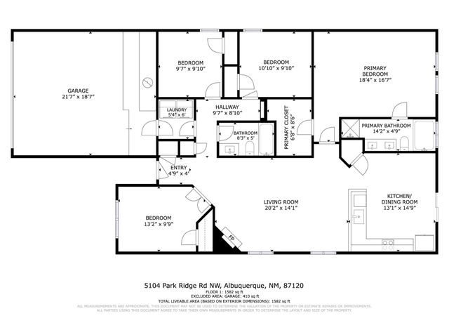 5104 Park Ridge Road NW, Albuquerque, NM 87120