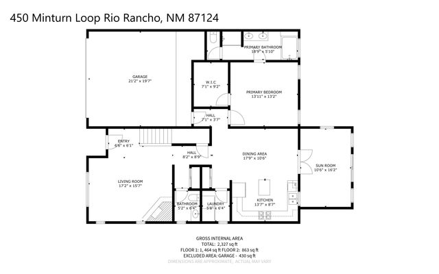 450 Minturn Loop NE, Rio Rancho, NM 87124
