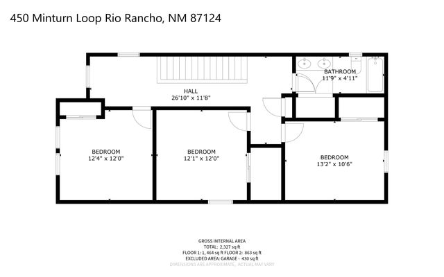450 Minturn Loop NE, Rio Rancho, NM 87124