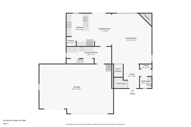 526 Spur ROAD, Slinger, WI 53086