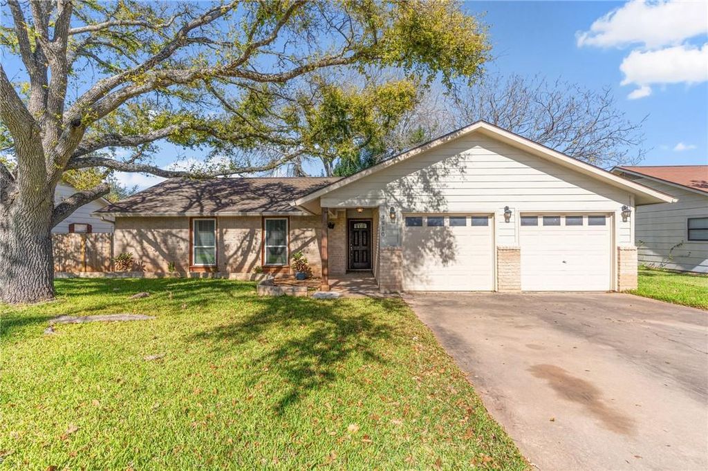 3810 Hillside DR, Round Rock, TX 78681