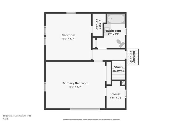 208 Oakland AVENUE, Waukesha, WI 53186