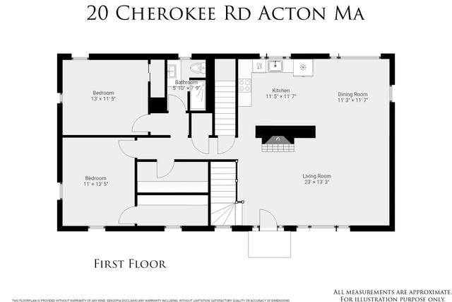 20 Cherokee Rd, Acton, MA 01720